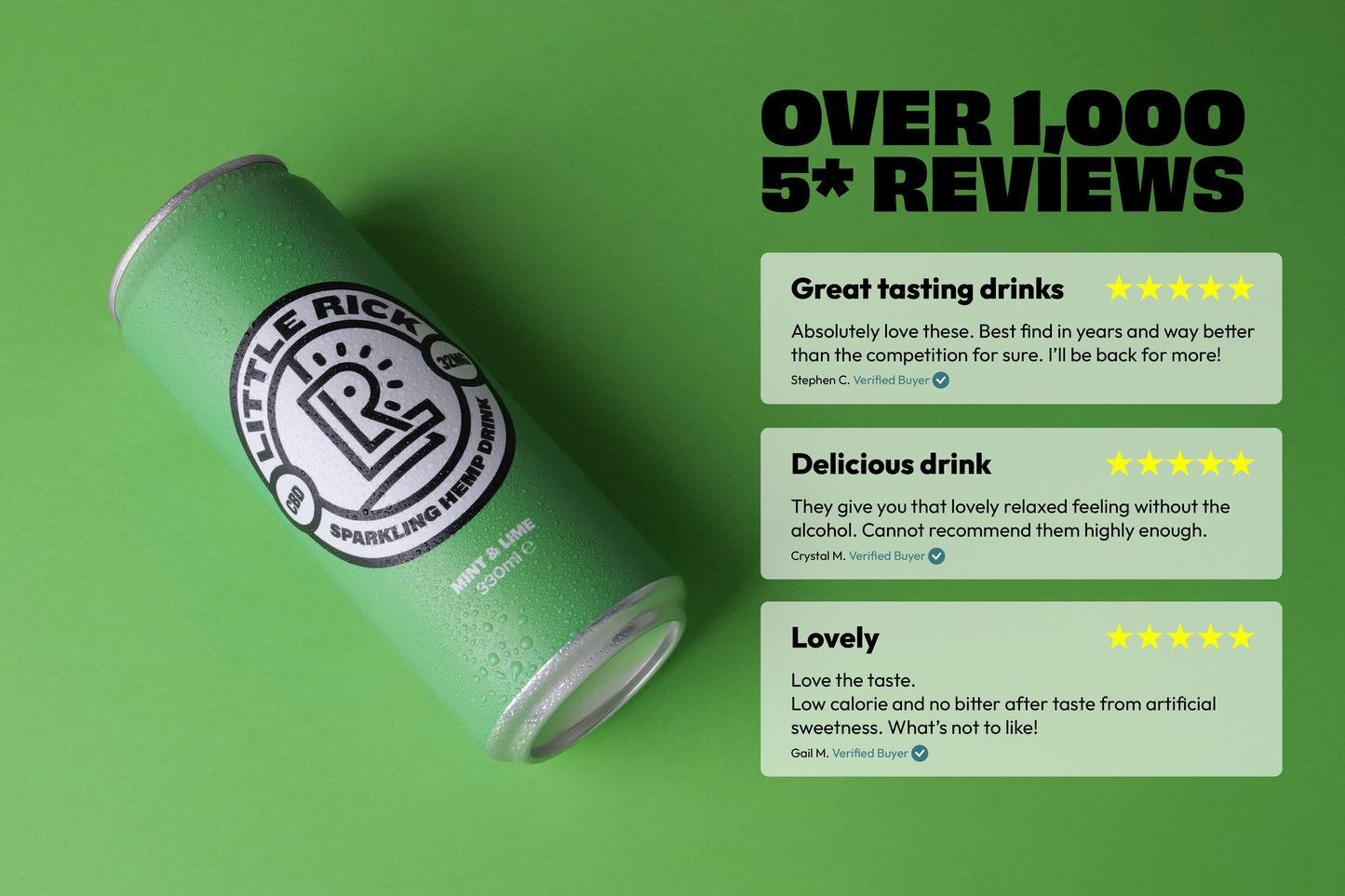 Mint & Lime - CBD drink