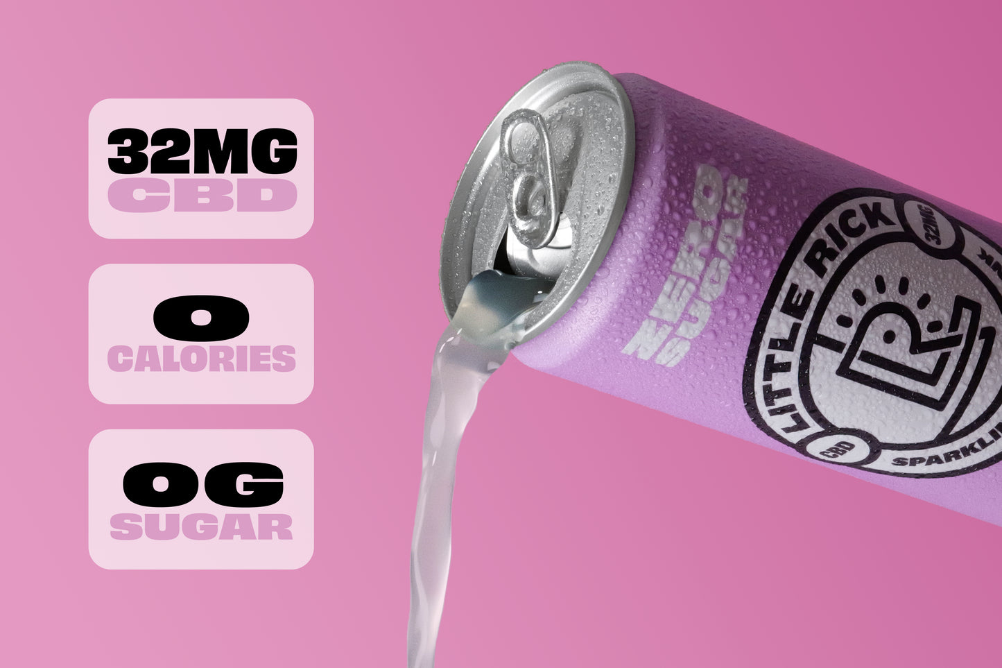 Raspberry Coconut - CBD drink