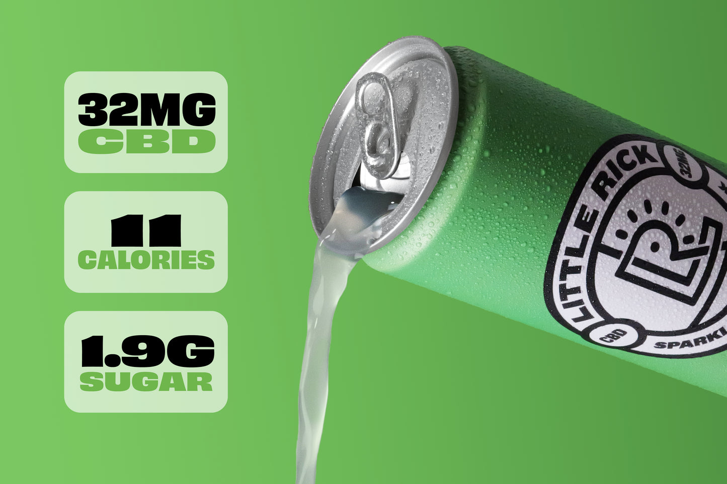 Mint & Lime - CBD drink