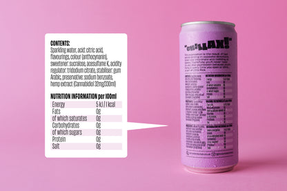 Raspberry Coconut - CBD drink