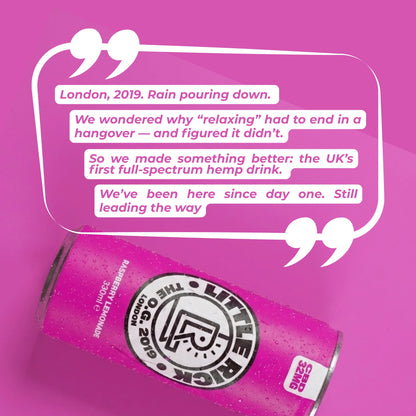Raspberry Lemonade - CBD Drink