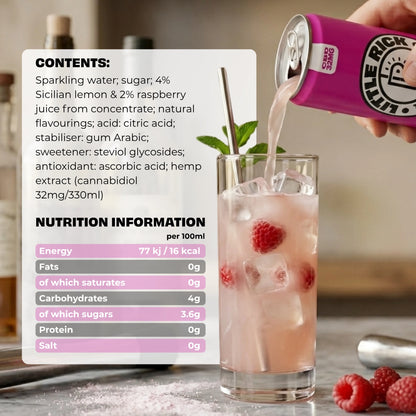 Raspberry Lemonade - CBD Drink